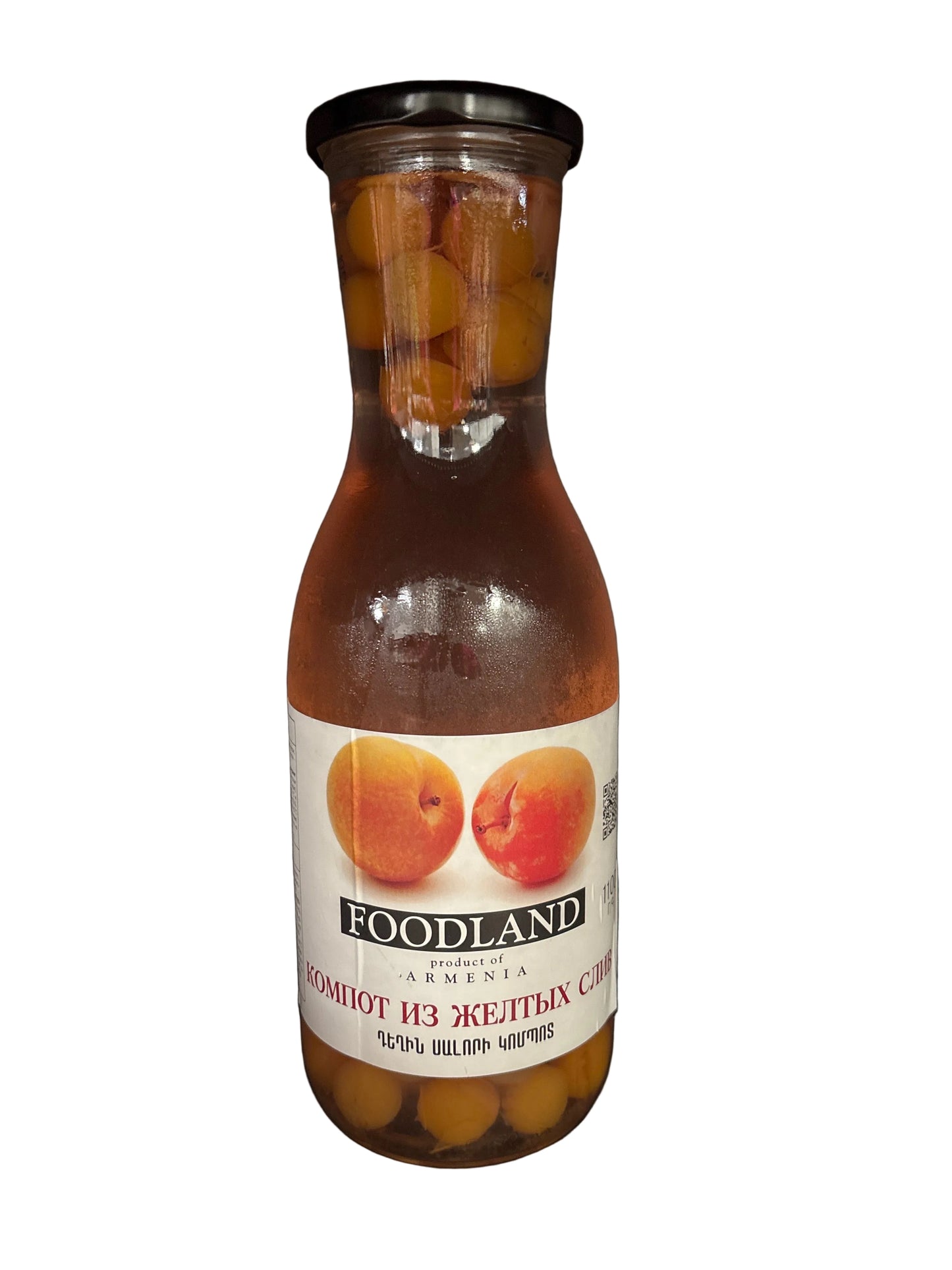 FOODLAND - JUS DE PRUNES JAUNES - 1L