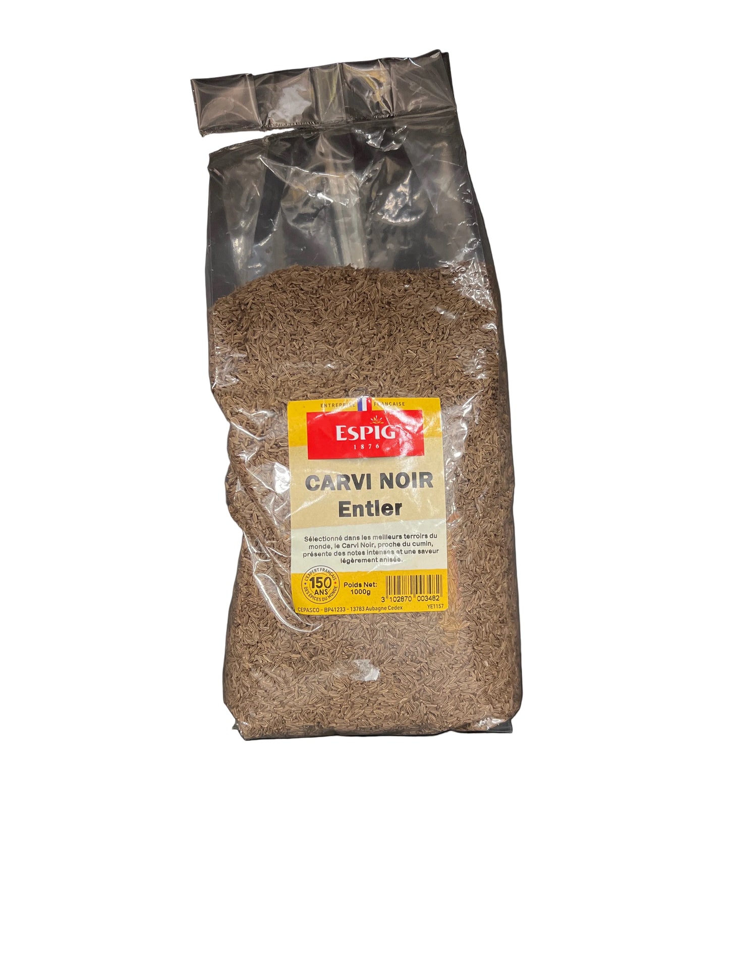 ESPIG - CARVI NOIR ENTIER - 1000g