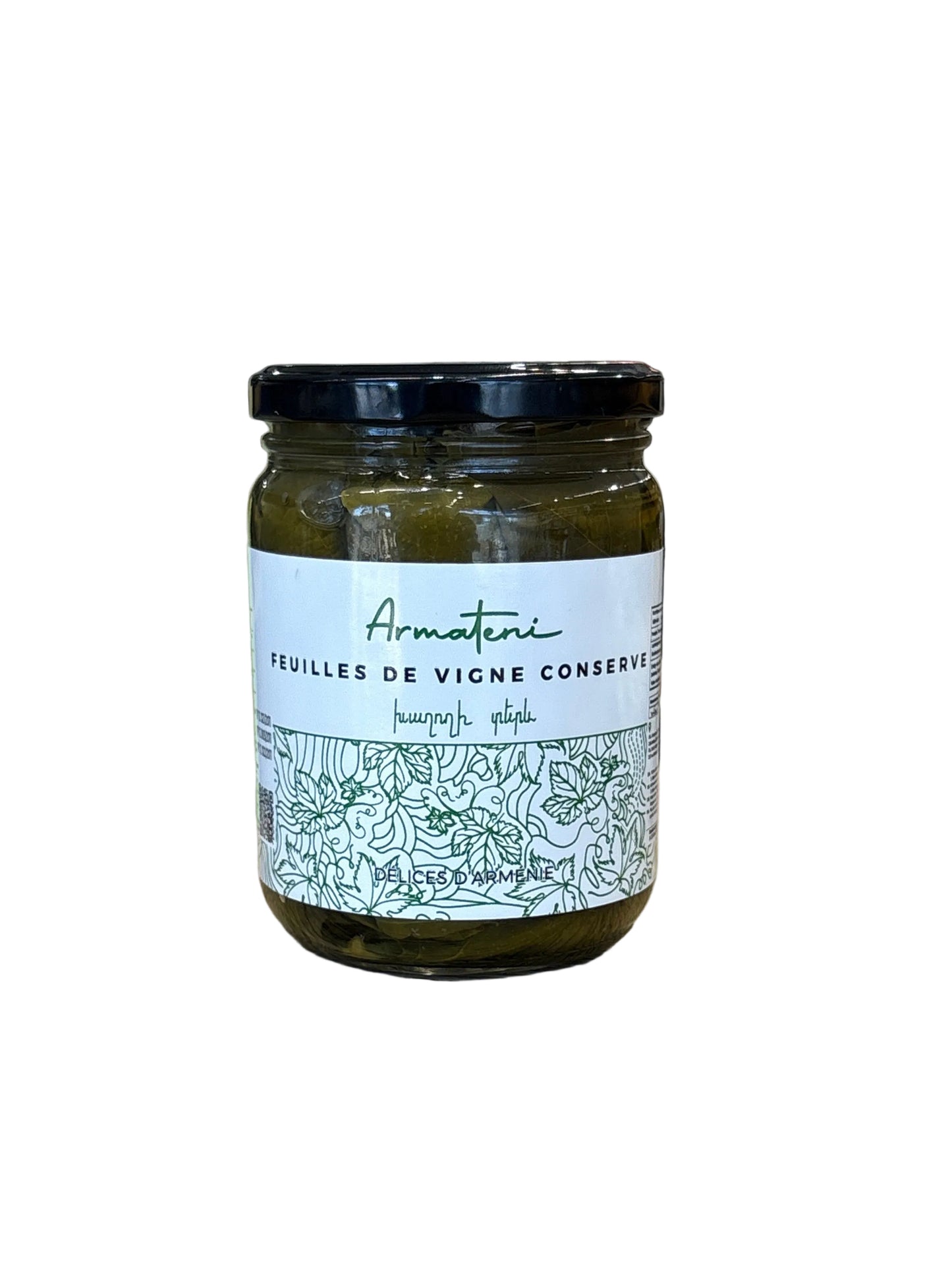ARMATENI - FEUILLES DE VIGNES - 470g