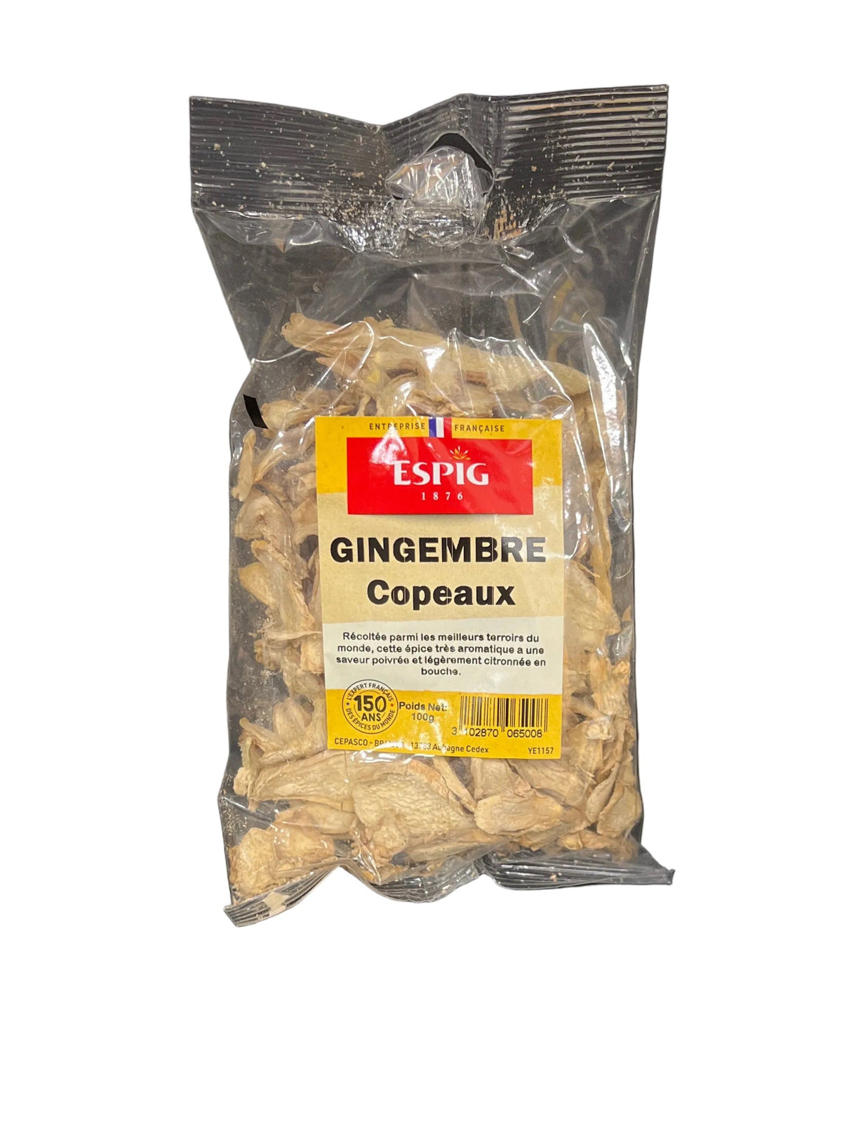 ESPIG - GINGEMBRE COPEAUX - 100g