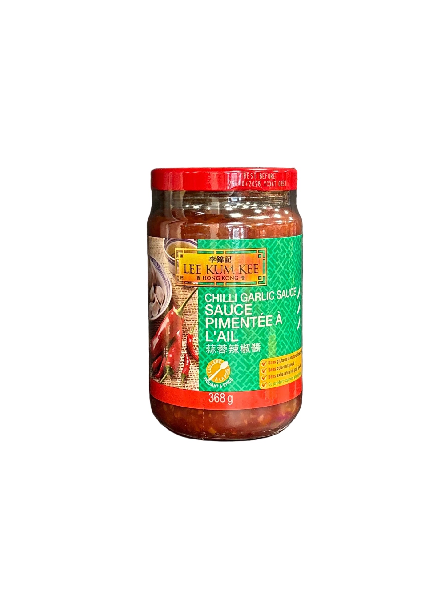 LEE KUM - SAUCE PIMENT À L’AIL - 375ml