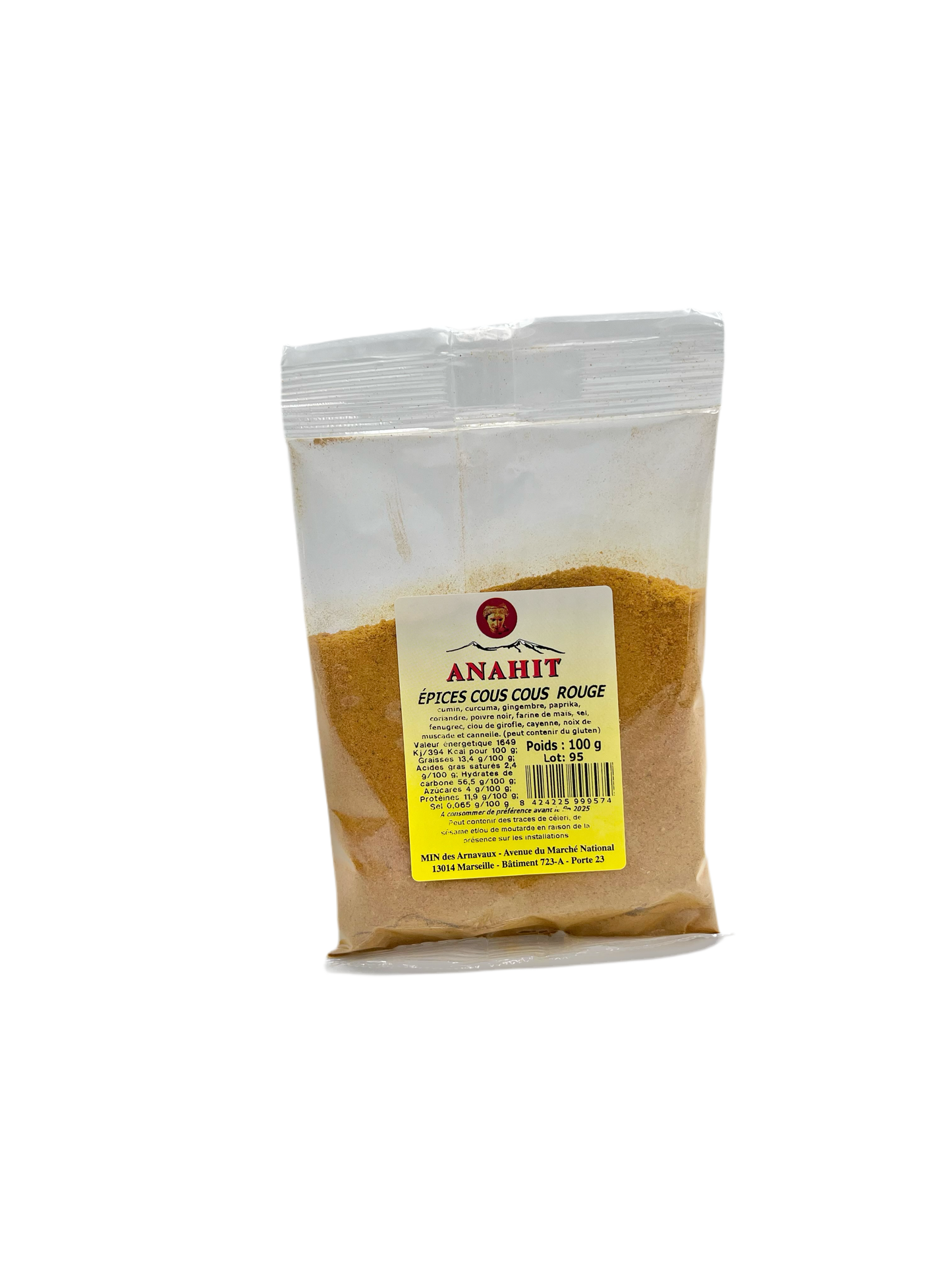 ANAHIT - ÉPICES COUSCOUS ROUGE - 100g