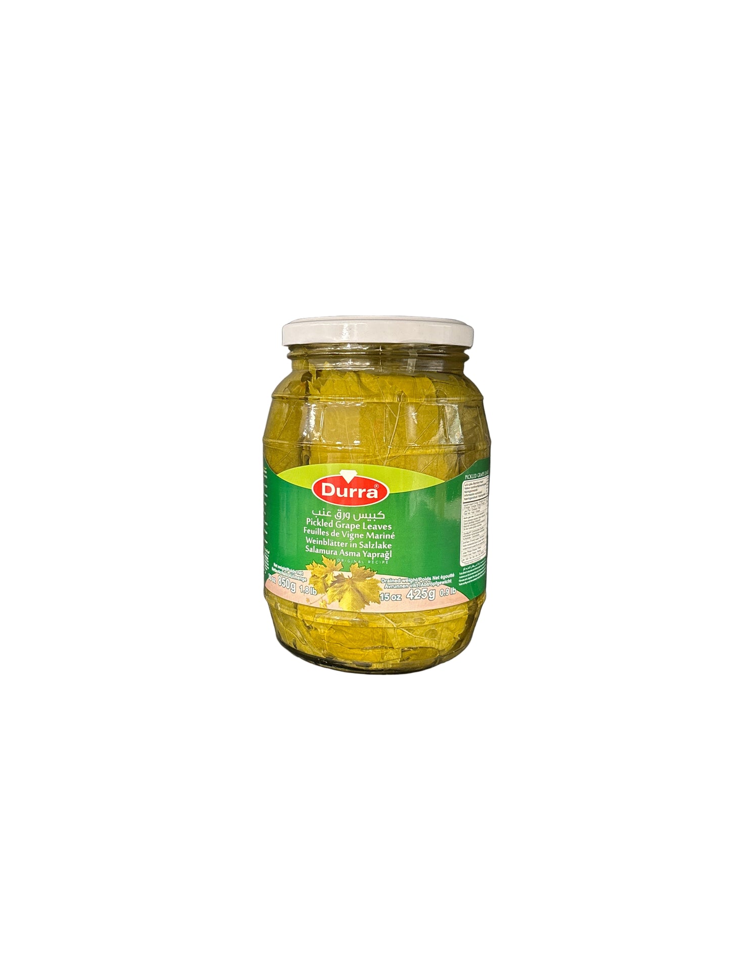 DURRA - FEUILLES DE VIGNE - 850g