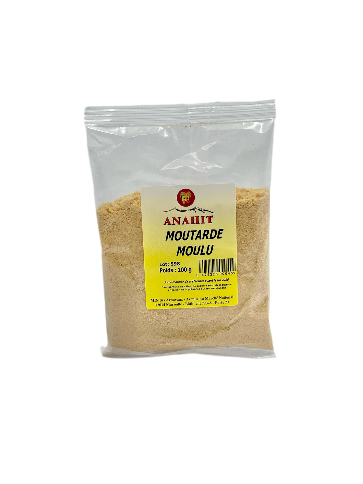ANAHIT - MOUTARDE MOULUE - 100g