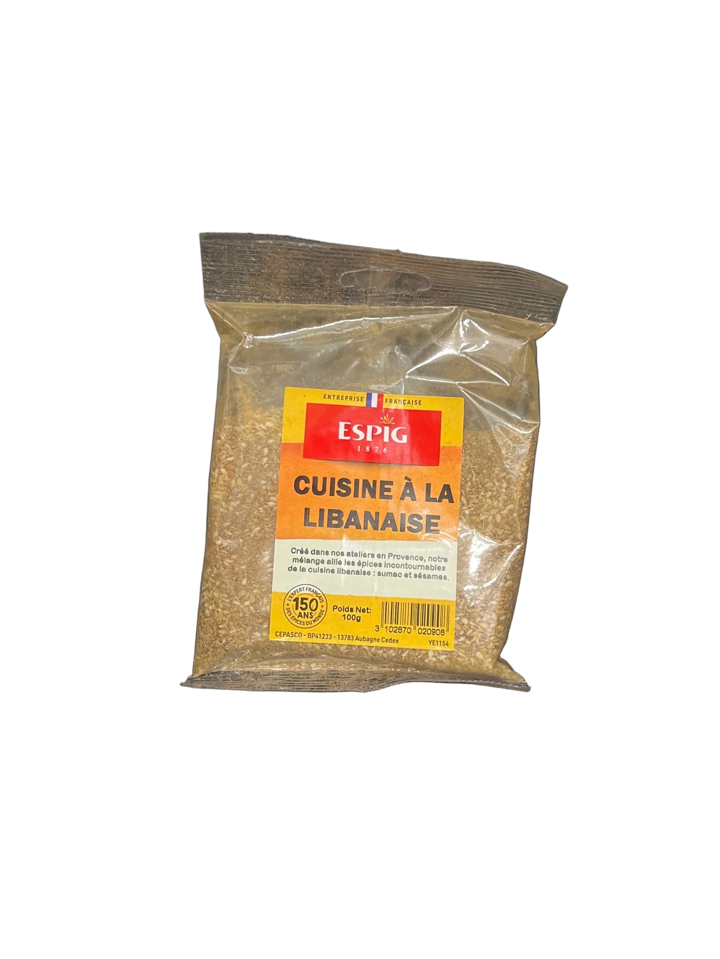 ESPIG - CUISINE À LA LIBANISE - 100g