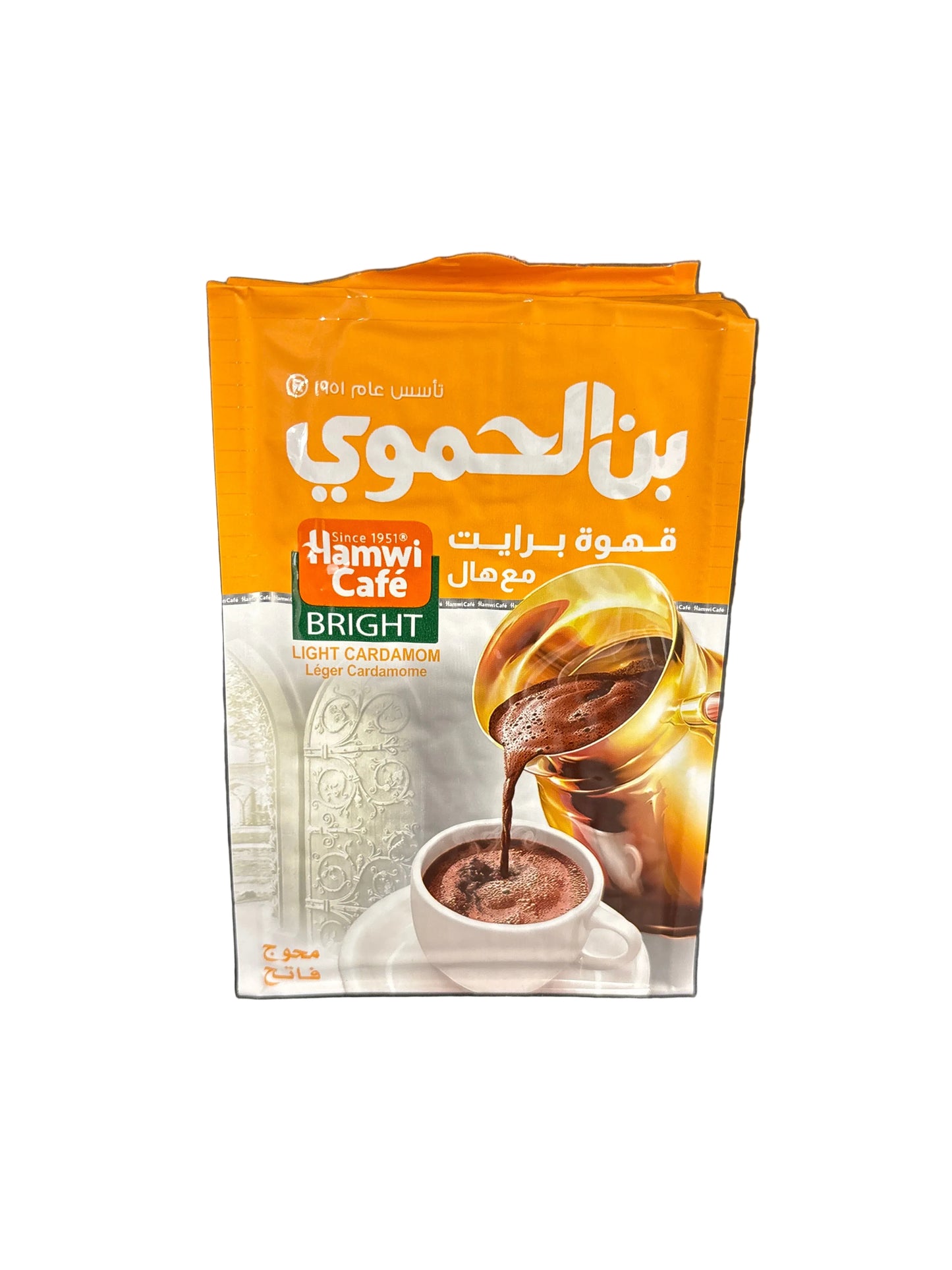 HAMWI- CAFÉ BRIGHT LÉGER CARDAMOME - 180g