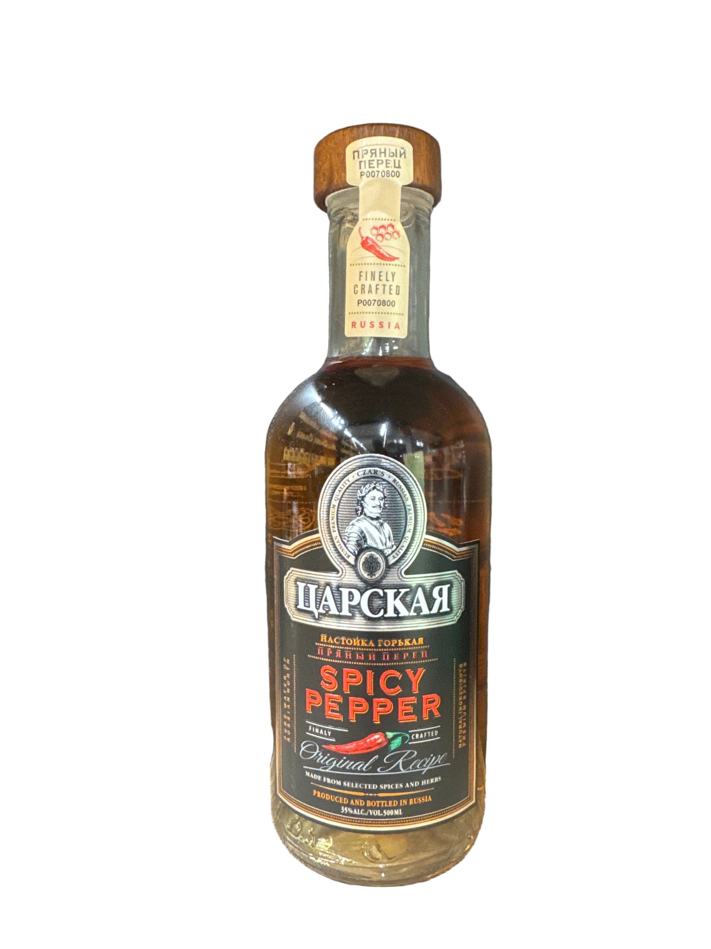 TSARSKAYA - VODKA POIVRE ÉPICES - 50cl