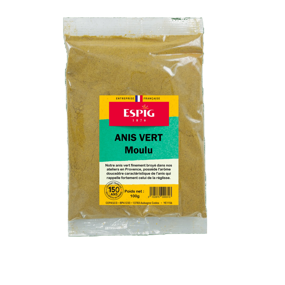 ESPIG - ANIS VERT MOULU - 100g