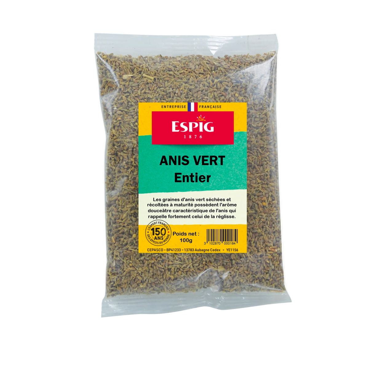 ESPIG - ANIS VERT ENTIER - 100g