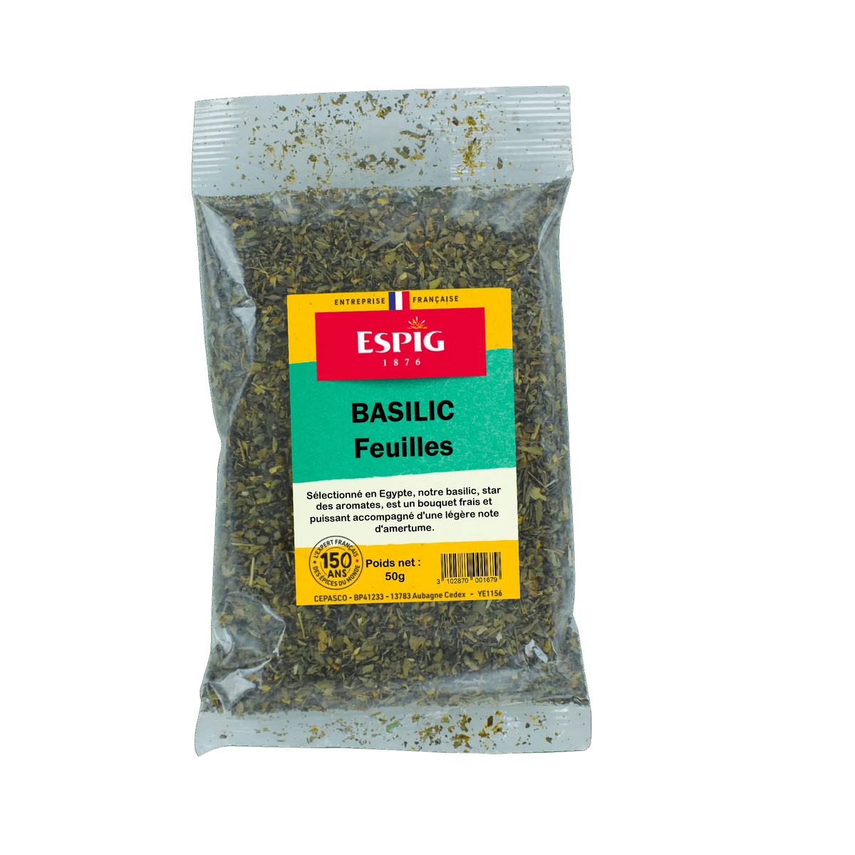 ESPIG - BASILIC ENTIER - 50g