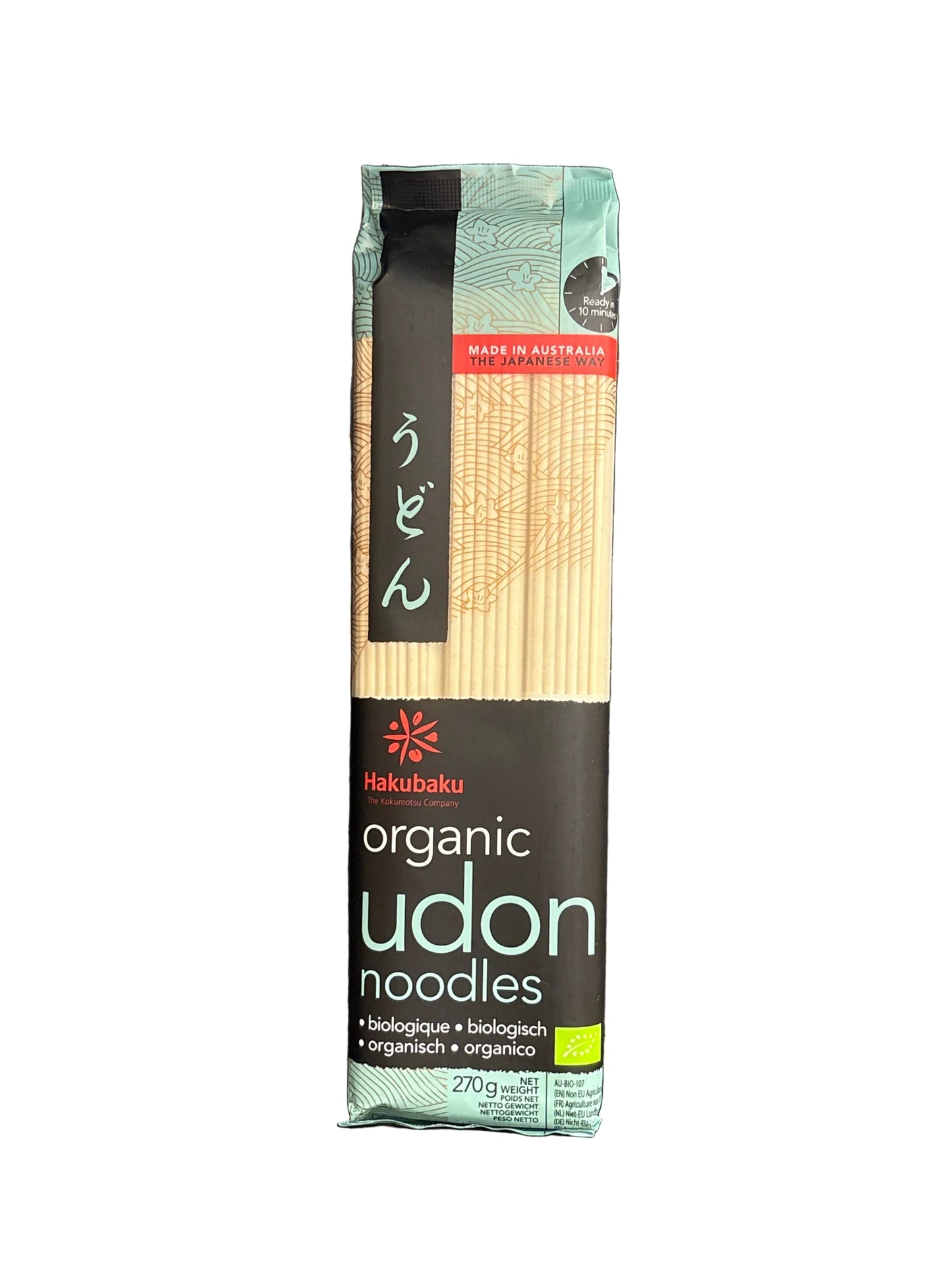 HAKUBAKU - PÂTES UDON SÉCHÉES BIO - 270g