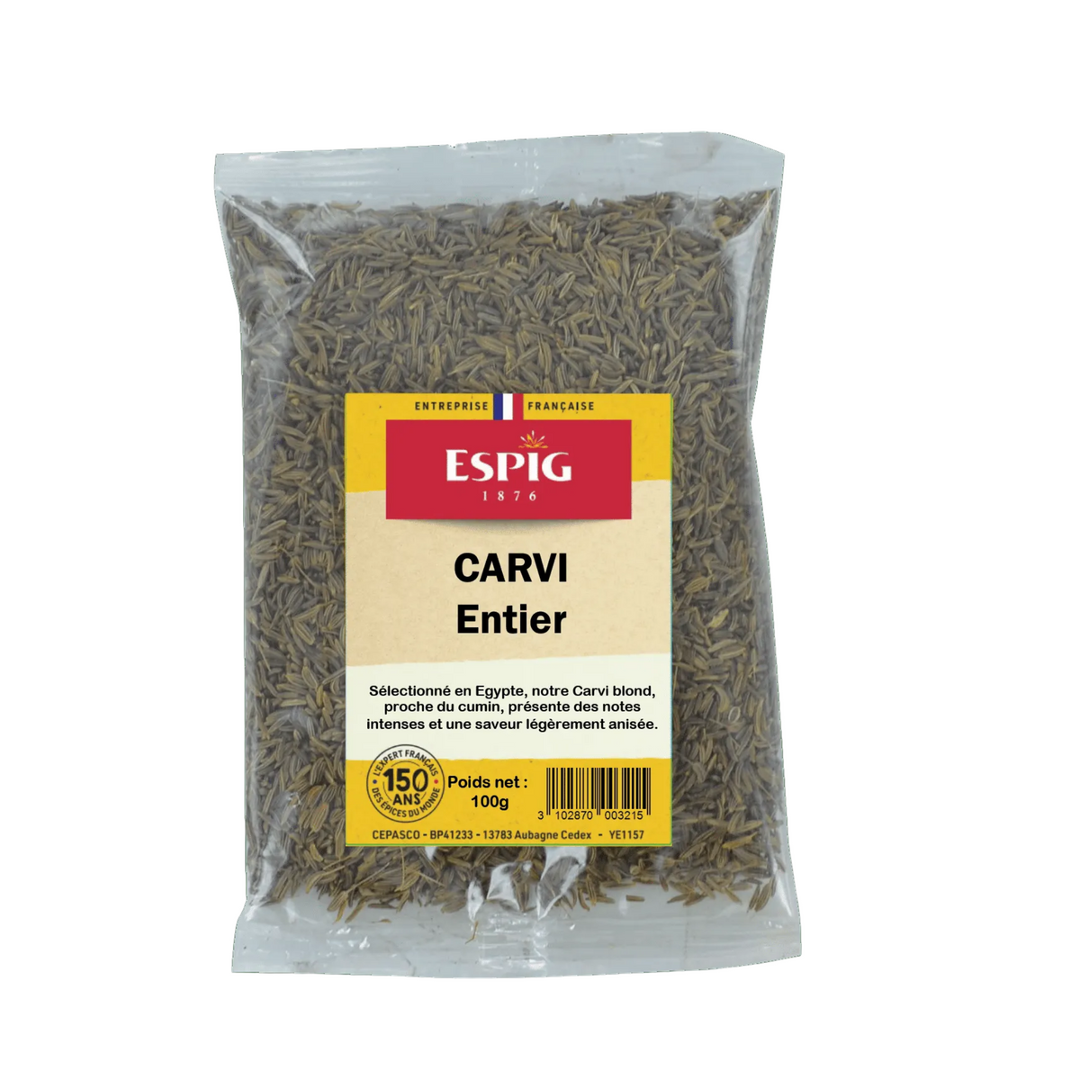 ESPIG - CARVI BLOND ENTIER - 100g