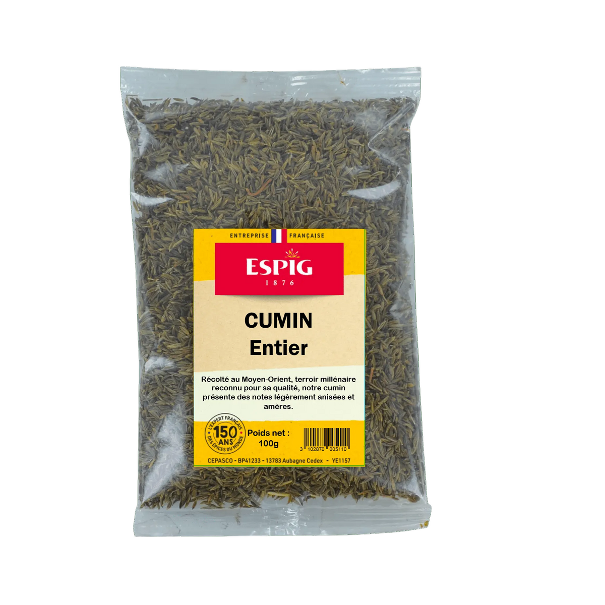 ESPIG - CUMIN ENTIER - 100g