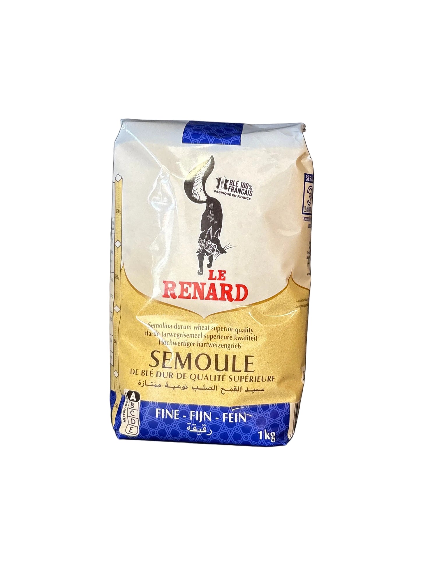 LE RENARD - SEMOULE FINE- 1kg