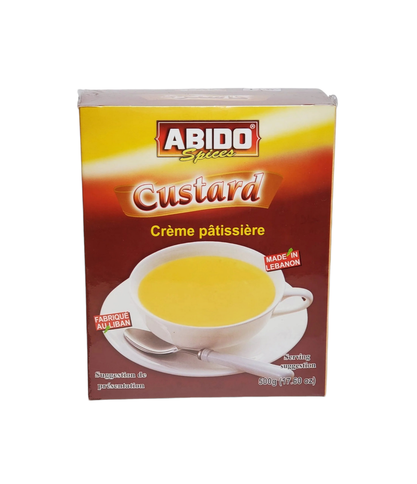 ABIDO - CRÈME PÂTISSIÈRE - 500g