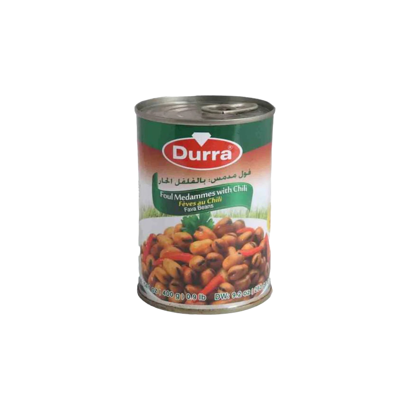 DURRA - FÈVES AU CHILI - 400g
