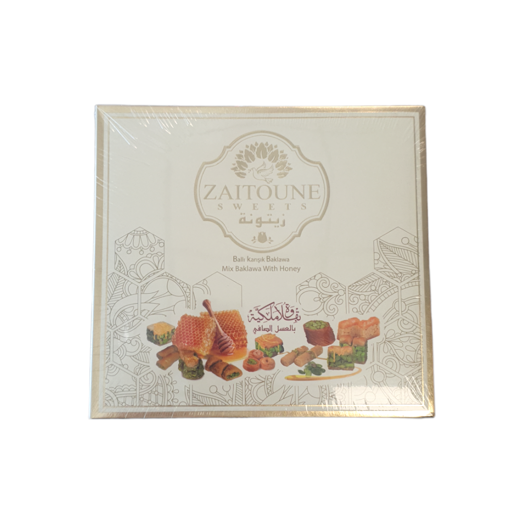 ZAITOUNE - MIX BAKLAWA AU MIEL - 500g
