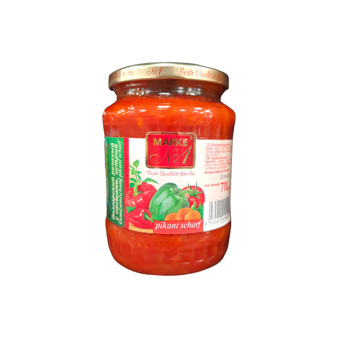 MARKE N1 - MÉLANGE DE POIVRONS ÉPICÉS - 710g
