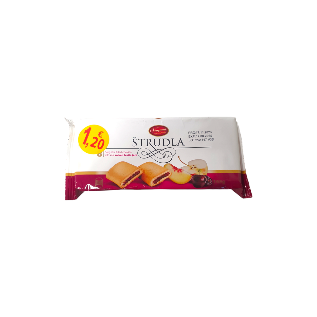 VINCINNI - STRUDLA FRUITS - 165g