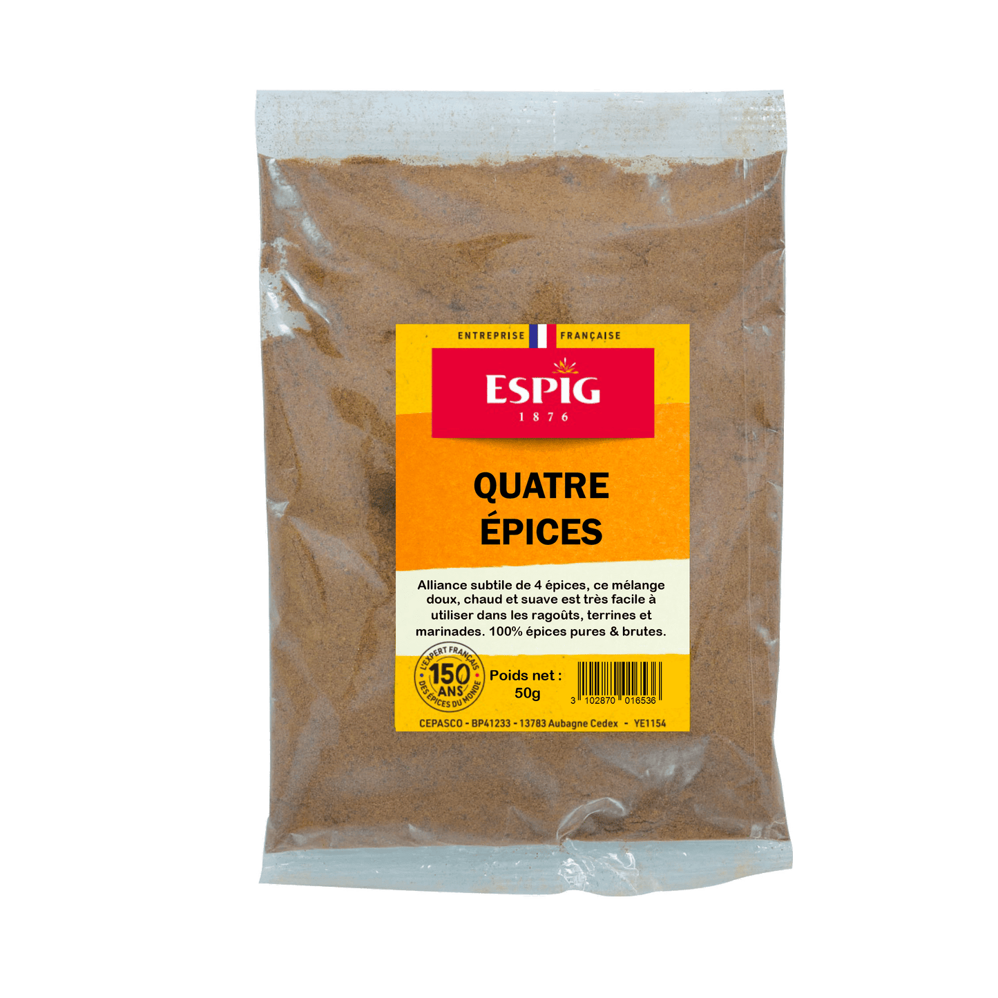 ESPIG - 4 EPICES - 50g