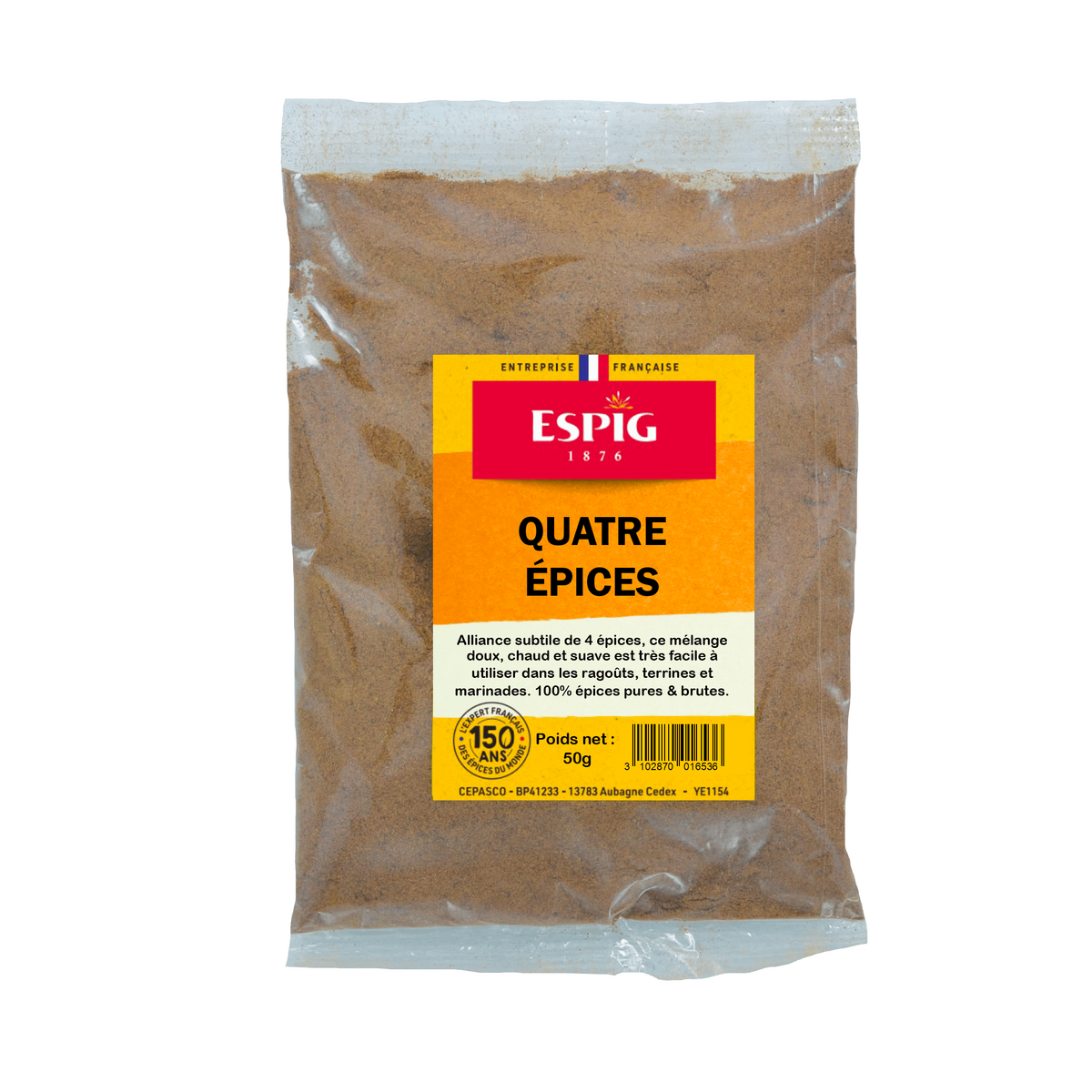 ESPIG - 4 EPICES - 50g