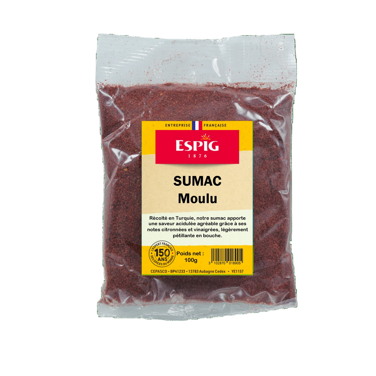 ESPIG - SUMAC MOULU - 100g