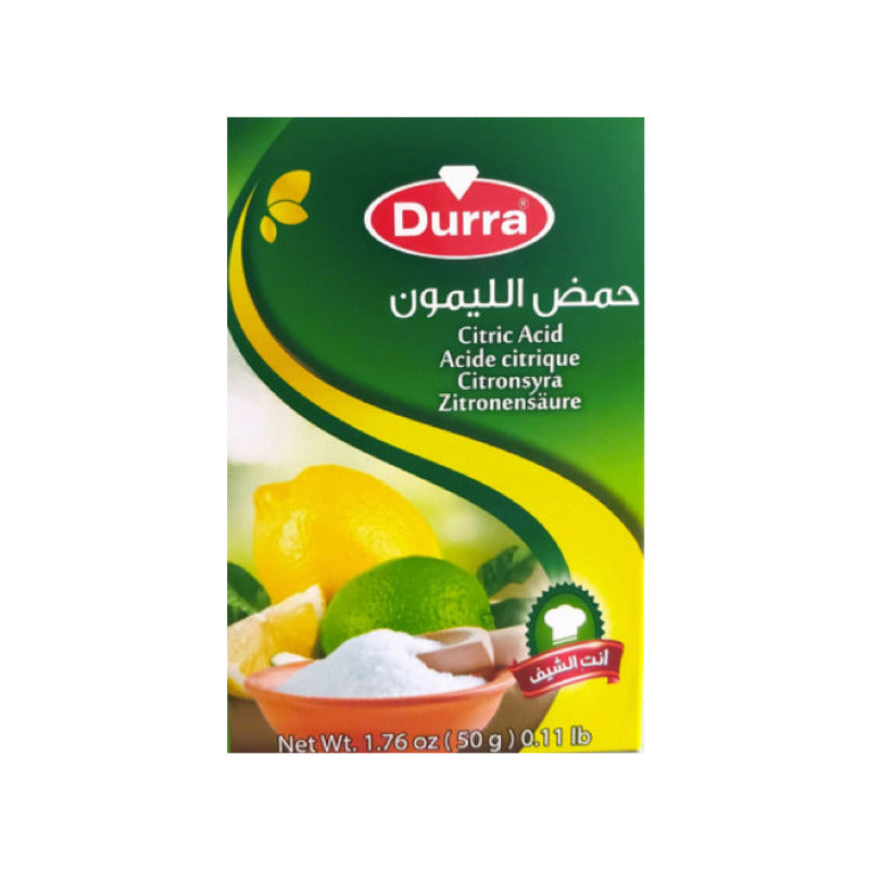 DURRA - ACIDE CITRIQUE - 50g