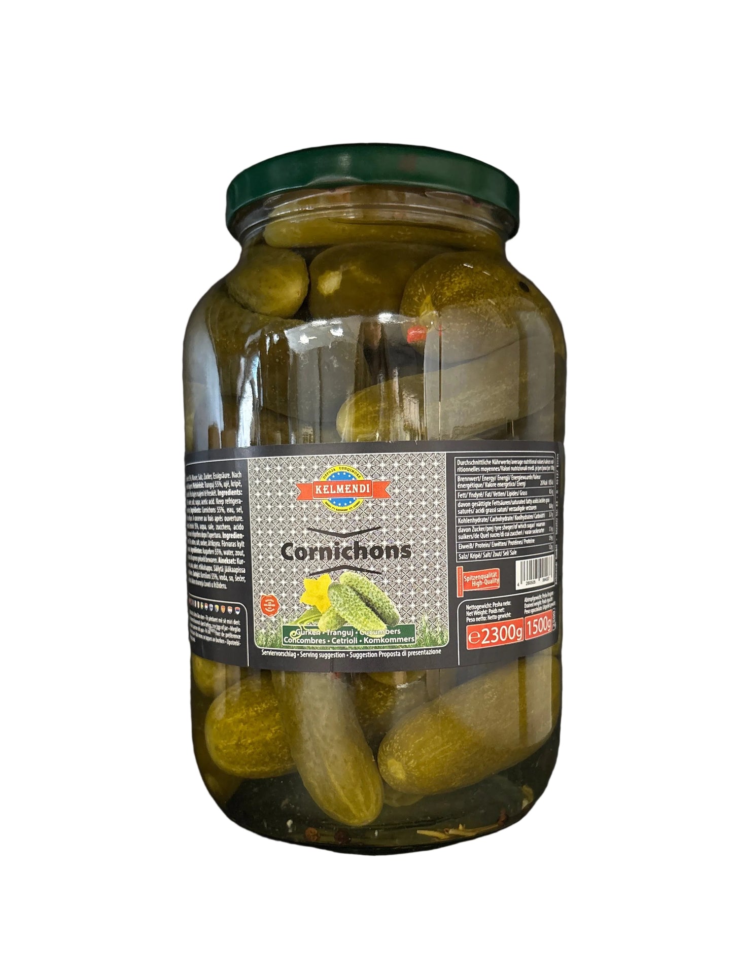KELMENDI - CORNICHON EN SAUMURE - 2300g
