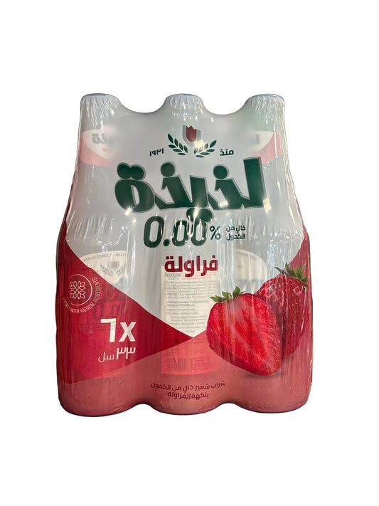 LAZIZA - FRAISE - 33cl X6