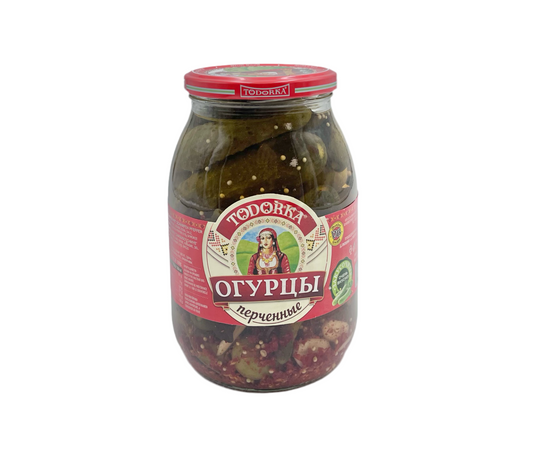 TODORKA - CORNICHONS PIMENTÉS - 1kg