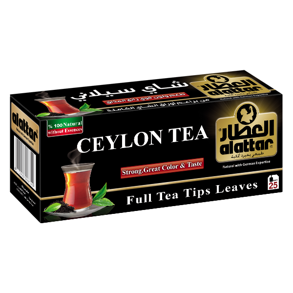ALATTAR - THÉ NOIR CEYLON - 25x2g