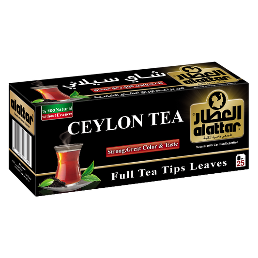 ALATTAR - THÉ NOIR CEYLON - 25x2g