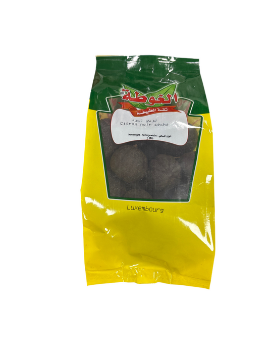 ALGOTA - CITRONS NOIRS SÉCHÉS - 75g