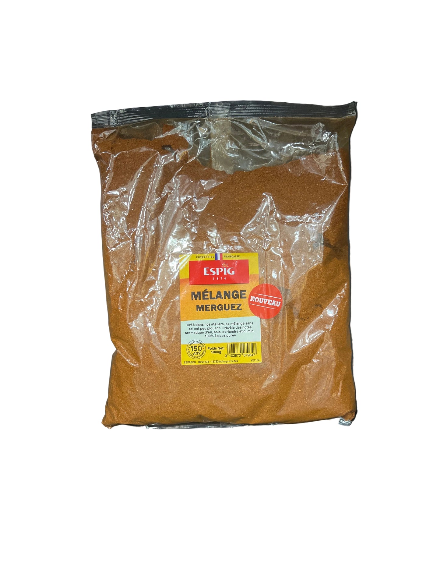 ESPIG - MELANGE MERGUEZ - 1000g