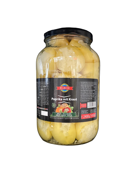 KELMENDI - POIVRONS FARCIS AUX CHOUX DOUX - 2400g