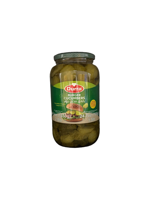 DURRA - CONCOMBRES BURGER EN RONDELLES  - 1250g