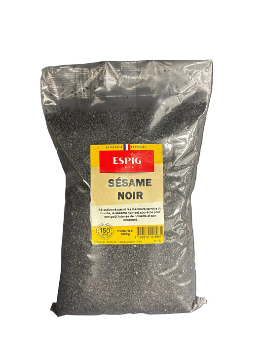 ESPIG - SESAME NOIR ENTIER - 1000g