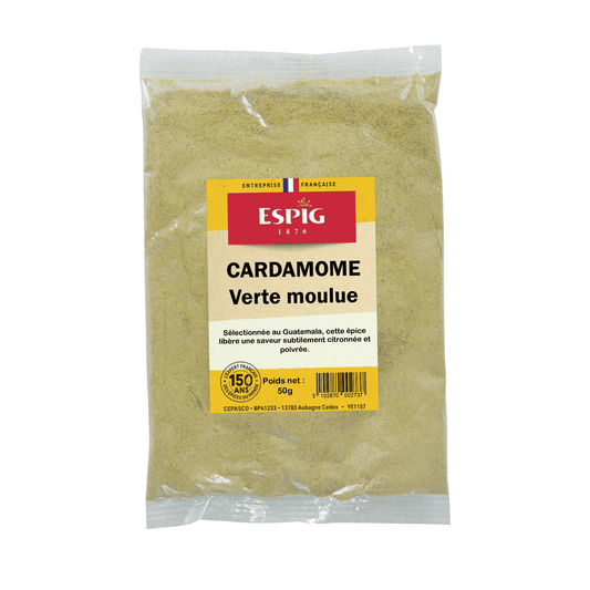 ESPIG - CARDAMOME VERTE MOULUE - 50g