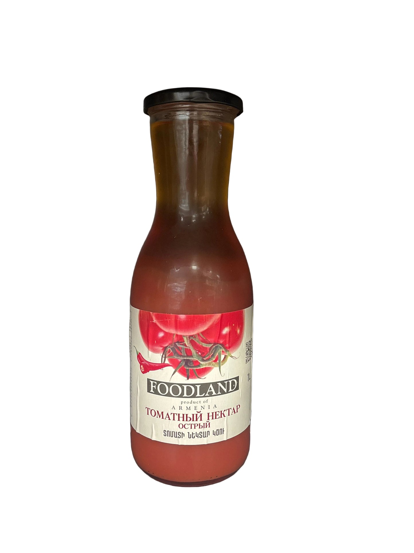 FOODLAND - JUS DE TOMATES PIQUANTES - 1L