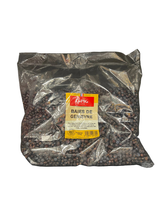 ESPIG - BAIES DE GENIEVRE ENTIERES - 1000g