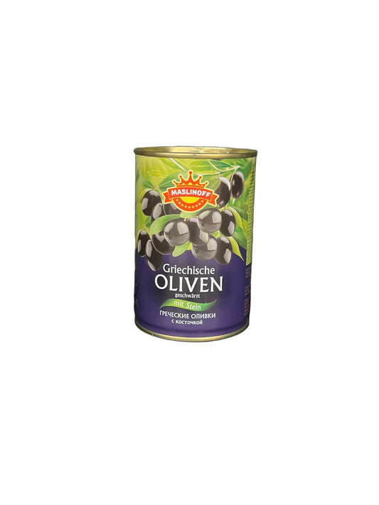 MASLINOF - OLIVE NOIRE GREQUE - 420g
