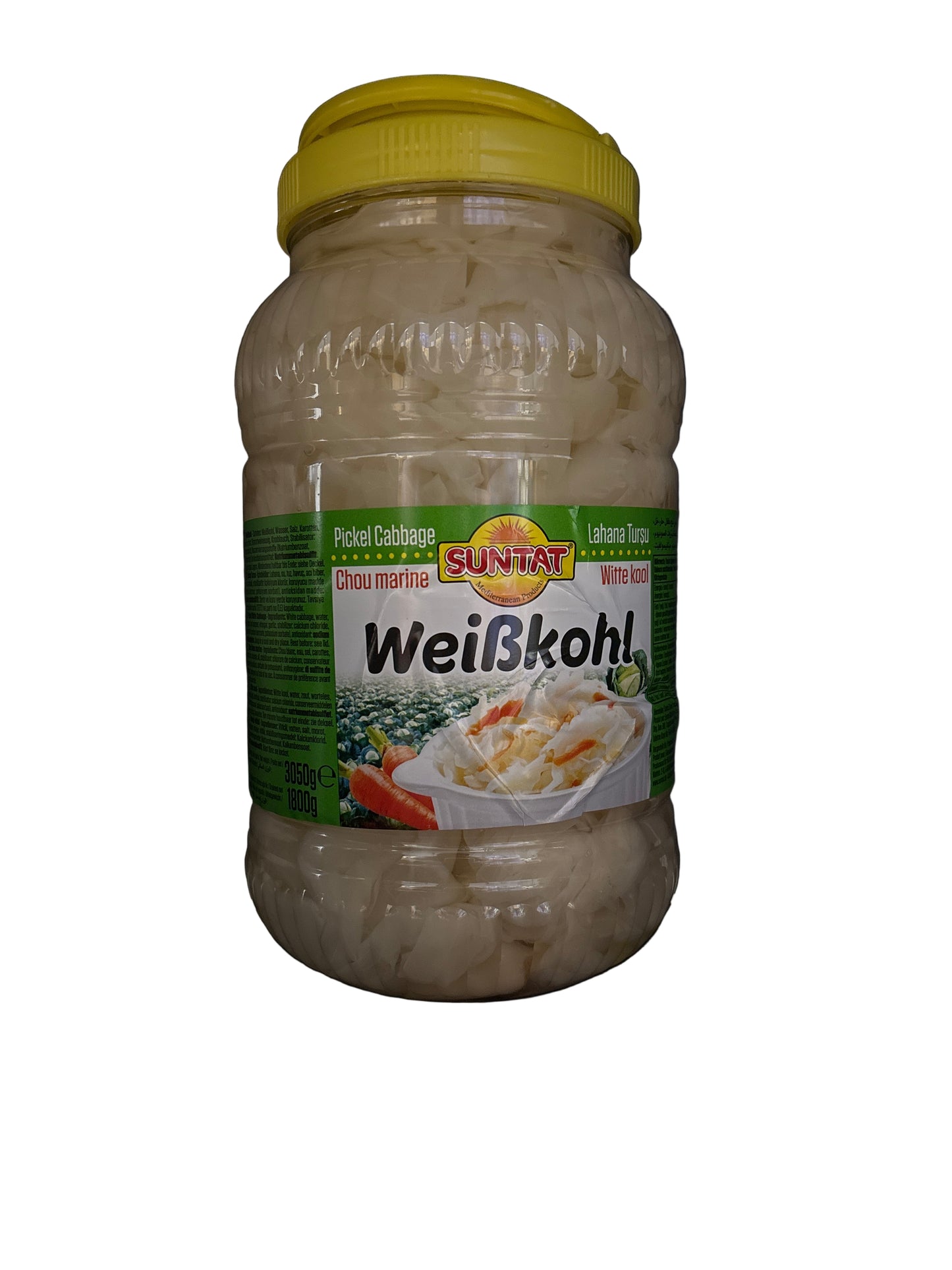 SUNTAT - CHOUX BLANC EN SAUMURE - 3050g