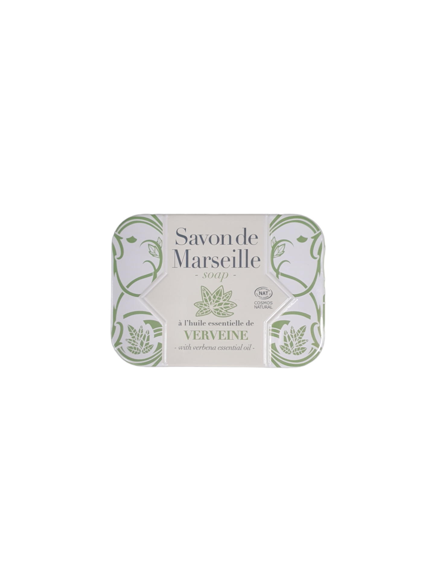 ALEPIA - SAVON DE MARSEILLE VERVEINE METAL - 100g