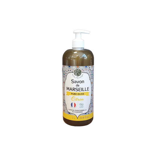 ALEPIA - SAVON DE MARSEILLE CITRON BIO - 1L