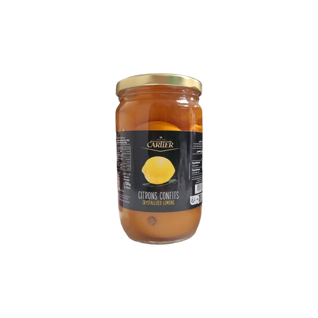 CARTIER - CITRONS CONFITS - 720g
