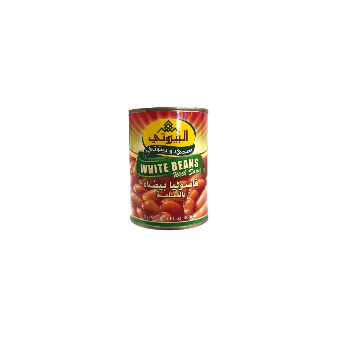 ALBAYROUTY - HARICOTS BLANCS TOMATE - 400g