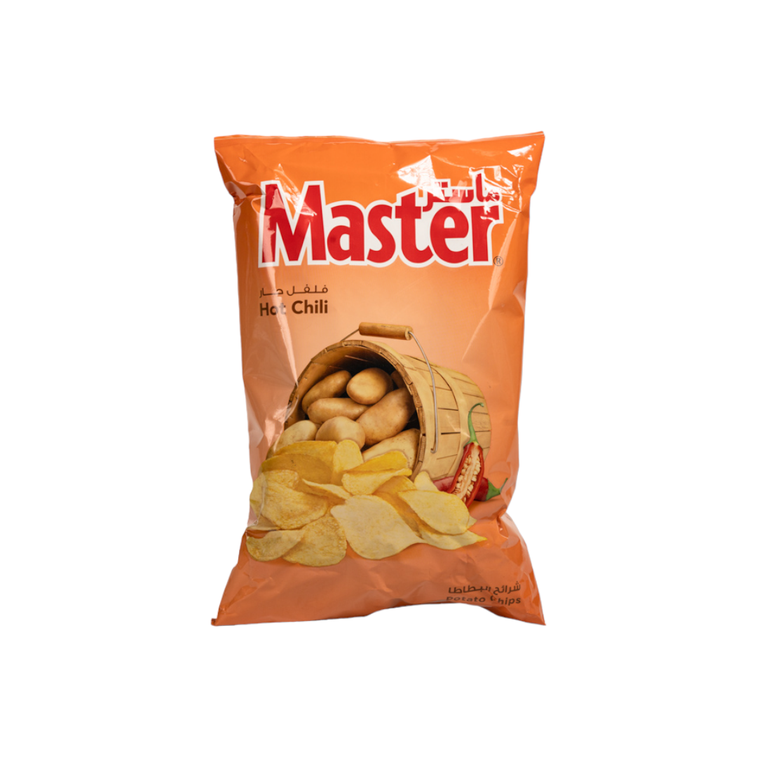 MASTER CHIPS - HOT CHILLI - 120g