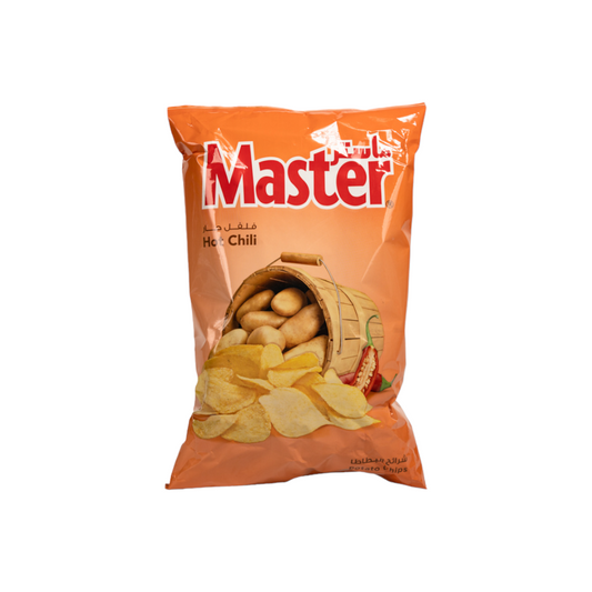 MASTER CHIPS - HOT CHILLI - 120g