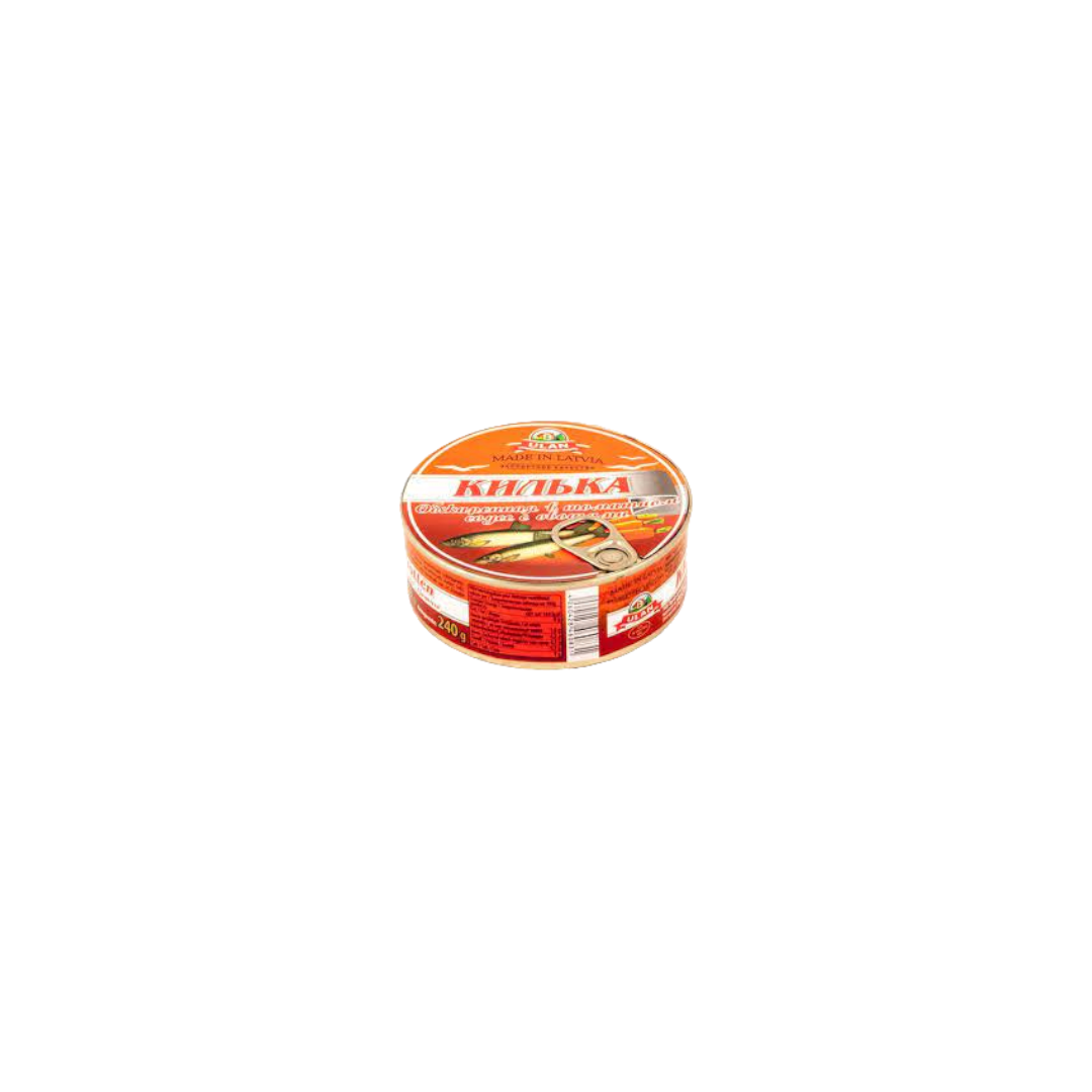 ULAN - SPRATS TOMATES LÉGUMES - 240g