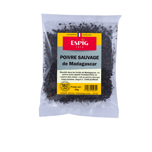 ESPIG - POIVRE SAUVAGE DE MADAGASCAR - 50g